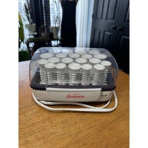 Sunbeam SureSetter hot rollers, model SBPC70, designed to heat curlers
